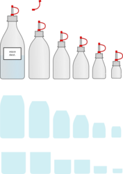 Tropf-Chemikalienflaschen