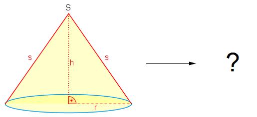 Zylinder Pyramide Kegelrund Um Den Kegel Zum Unterrichten