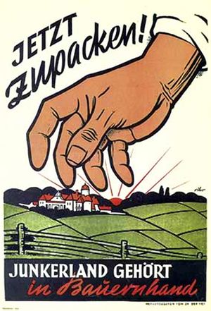 Propaganda zur Bodenreform 1945