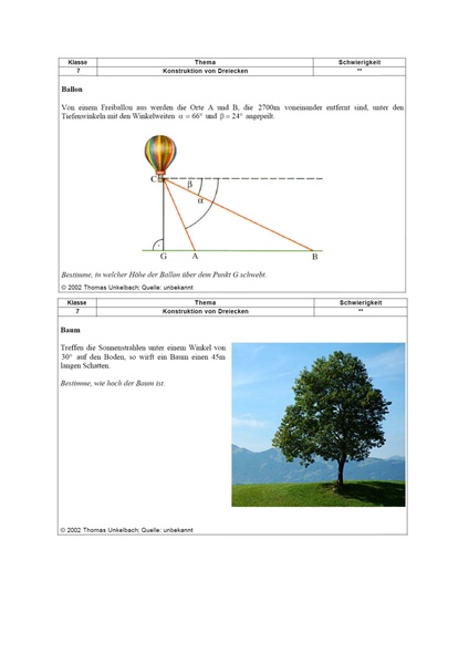 Datei:Mittlere Aufgaben zur Konstruktion von Dreiecken.pdf