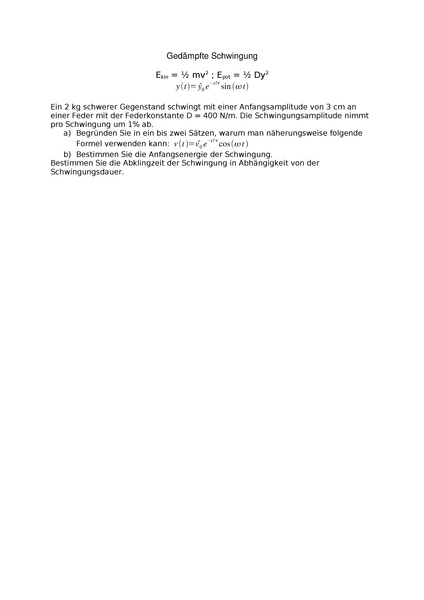 Datei:MvdR DrZander AufgabenZurGedämpfteSchwingung.pdf