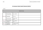 Tabelle mit Wiedergabemöglichkeiten für Partizipialkonstruktionen